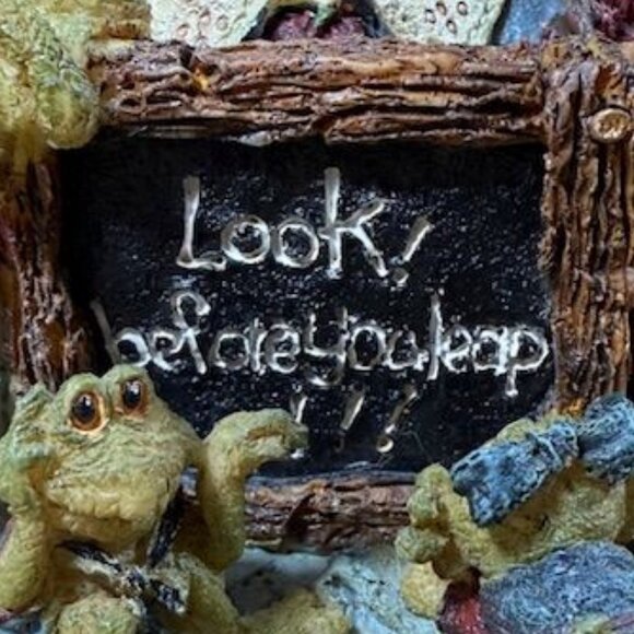 Vintage Boyds Bears Ms. Lilypond...Lesson Number One Wee Folkstone Ribbit & Co. - Picture 8 of 10